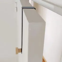 Dizajnerska vješalica za vrata ANGELO S / Crna mat