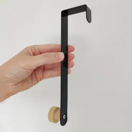 Dizajnerska vješalica za vrata ANGELO S / Mat bijela