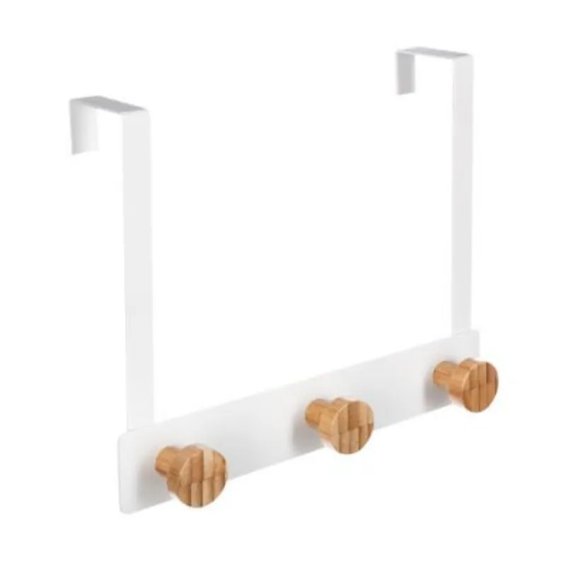 Dizajnerska vješalica za vrata ANGELO L / Mat bijela