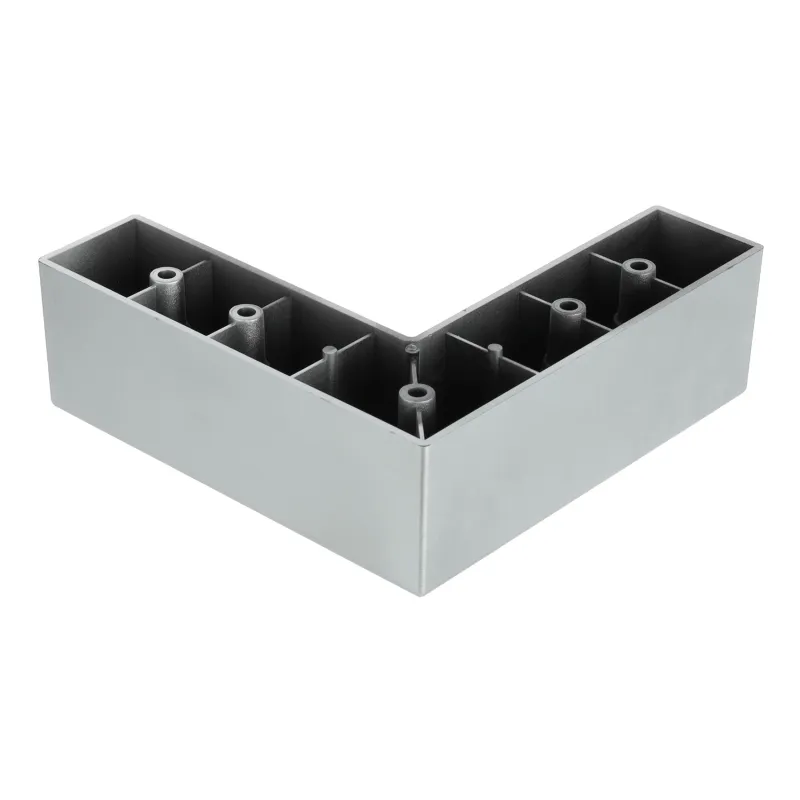 Plastična nožica 50 mm 150x150 / Siva