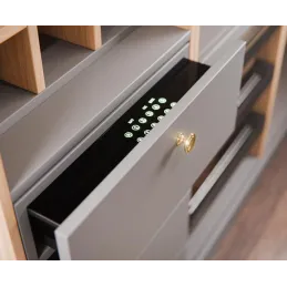 Izvlačivi sef za ladicu SYMPHONY / Crni