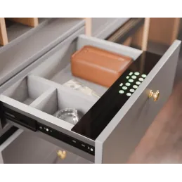 Izvlačivi sef za ladicu SYMPHONY / Crni