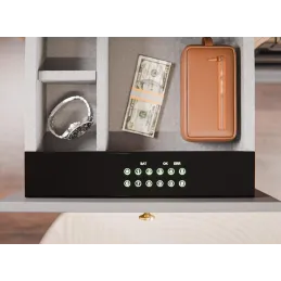 Izvlačivi sef za ladicu SYMPHONY / Crni