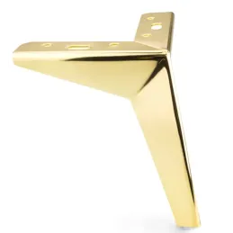 Namještajna nožica LANIA / Zlatna sjajna