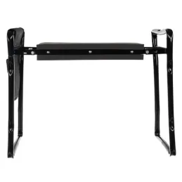 Vrtlarska radna klupa s alatom / Crna