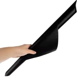 Set od 3 komada podloga za roštiljanje / Crna