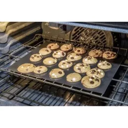 Set od 3 komada podloga za roštiljanje / Crna