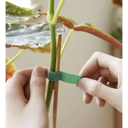 Vrtna traka na čičak za vrt i cvijeće 5m / Zelena