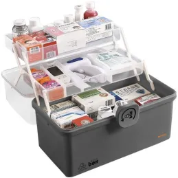 Organizator za lijekove MEDIBOX / Crna