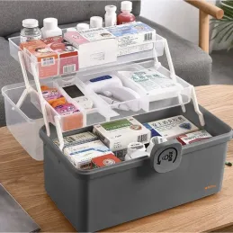 Organizator za lijekove MEDIBOX / Crna