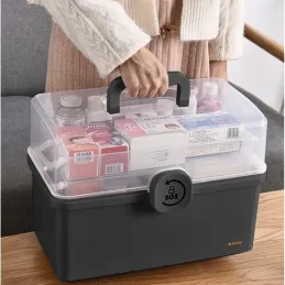 Organizator za lijekove MEDIBOX / Crna