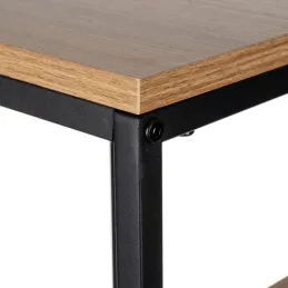 3-dijelno postolje za cvijeće GARDEN / Crna - drvo