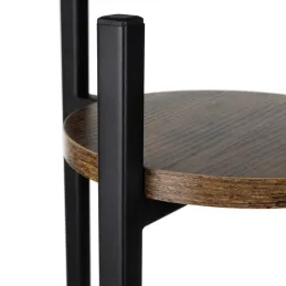 Stalak za cvijeće FOREST / Crna - drvo