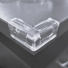 Set od 12 komada zaštitnih kutova za stolove i namještaj / Prozirni