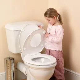 WC daska s adapterom za djecu FAMILY / Bijela