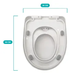 WC daska s adapterom za djecu FAMILY / Bijela