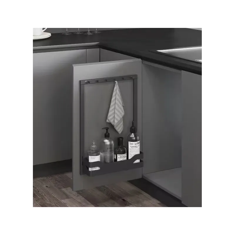 Viseća košara za vrata THANOS / Antracit