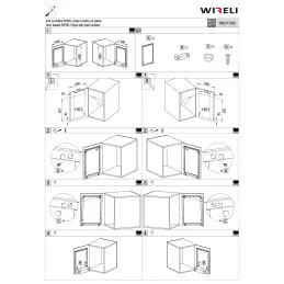 Viseća košara za vrata THANOS / Antracit