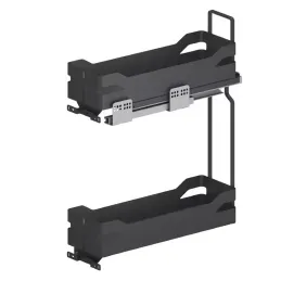 Izvlačna košara THANOS s tihim zatvaranjem / Antracit