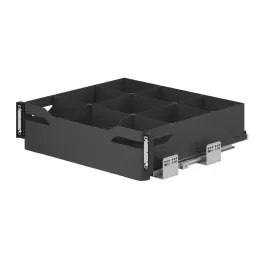 Potpuno izvlačna rešetka THANOS s ublaživačem / Antracit