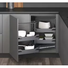 Kutni mehanizam THANOS s ublaživačem / Antracit