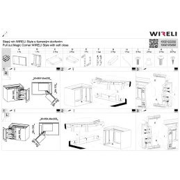 Kutni mehanizam THANOS s ublaživačem / Antracit