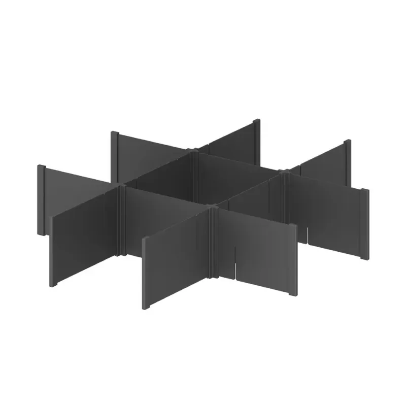 Pregrade za potpuno izvlačivu rešetku THANOS / Antracit