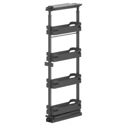 Stalak za hranu hrane THANOS 1259 - 1659 mm s prigušivanjem / Antracit