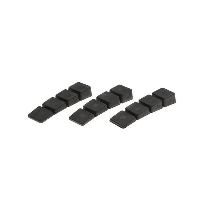 Klin za niveliranje - 10 kom / Crna