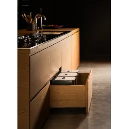 Kanta za otpad za ladicu SEPAROX 600 mm 2x16L / Antracit