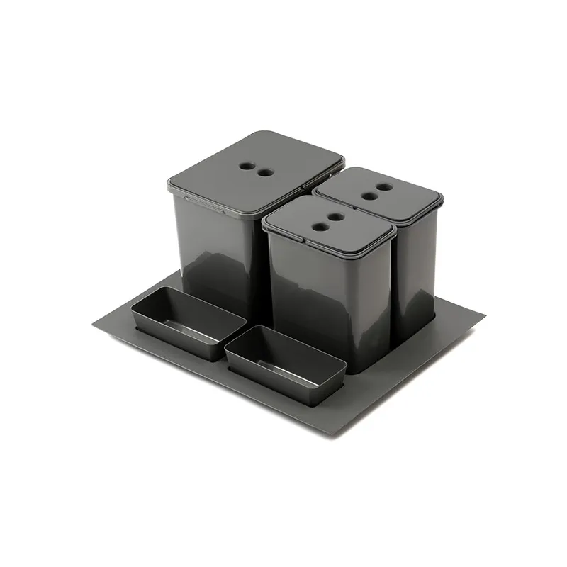 Kanta za otpad za ladicu SEPAROX 600 mm 1x16L + 2x8L / Antracit