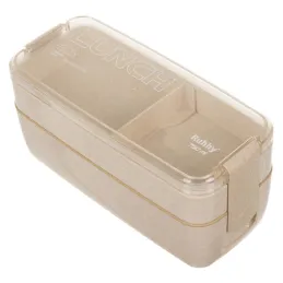 Kutija za doručak s priborom EAT / Krem