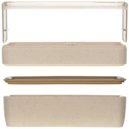 Kutija za doručak s priborom EAT / Krem