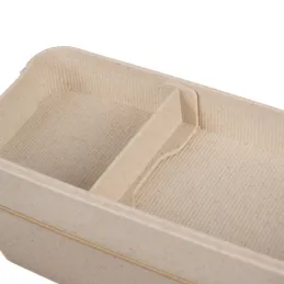 Kutija za doručak s priborom EAT / Krem