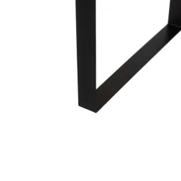 Set 2 komada kuhinjskih odlagališnih polica STAND / Crna - drvo