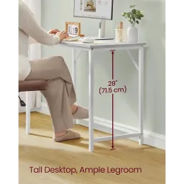 Kancelarijski stol LUGANO 1000 x 500 / Bijeli