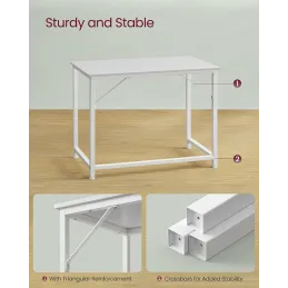 Kancelarijski stol LUGANO 1000 x 500 / Bijeli