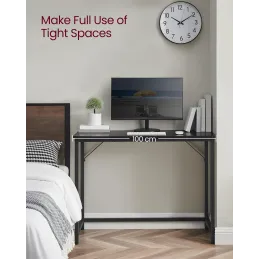 Kancelarijski stol LUGANO 1000 x 500 / Crni