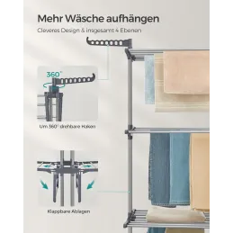 Sušilo za rublje MONTES / Sivo