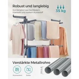 Sušilo za rublje MONTES / Sivo