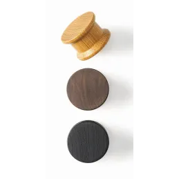 Drvena ručka BALENCIA / Crna lakirana