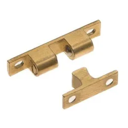 Dvostruka kuglična zasunuta brava za vrata / Mjed