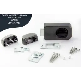 Vanjska brava za vrata 50-60 / Grafit crna