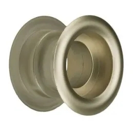 Plastična ventilacijska rešetka za vrata 40 mm / Mat nikal