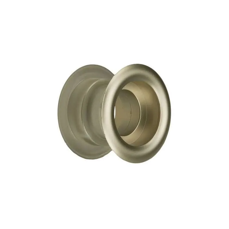 Plastična ventilacijska rešetka za vrata 40 mm / Mat nikal