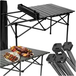 Sklopivi kamping stol CATERING 950 x 560 mm / Crni