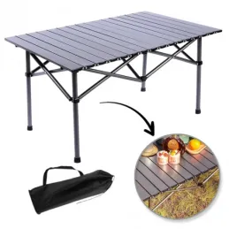 Sklopivi kamping stol CATERING 950 x 560 mm / Crni