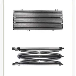 Sklopivi kamping stol CATERING 950 x 560 mm / Crni