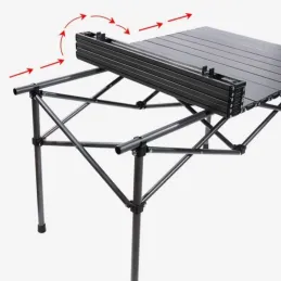 Sklopivi kamping stol CATERING 950 x 560 mm / Crni
