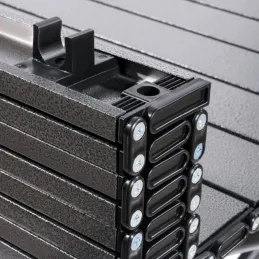 Sklopivi kamping stol CATERING 950 x 560 mm / Crni